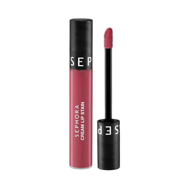 Sephora Collection Cream Lip Stain – Shade 124 Rose Instinct (0.16 oz/5 mL) (COS1019)