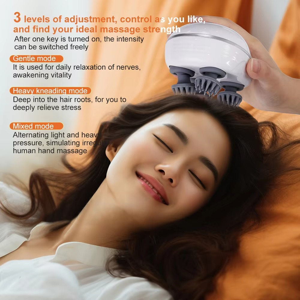 Rechargeable Electric Scalp & Body Massager_img_2