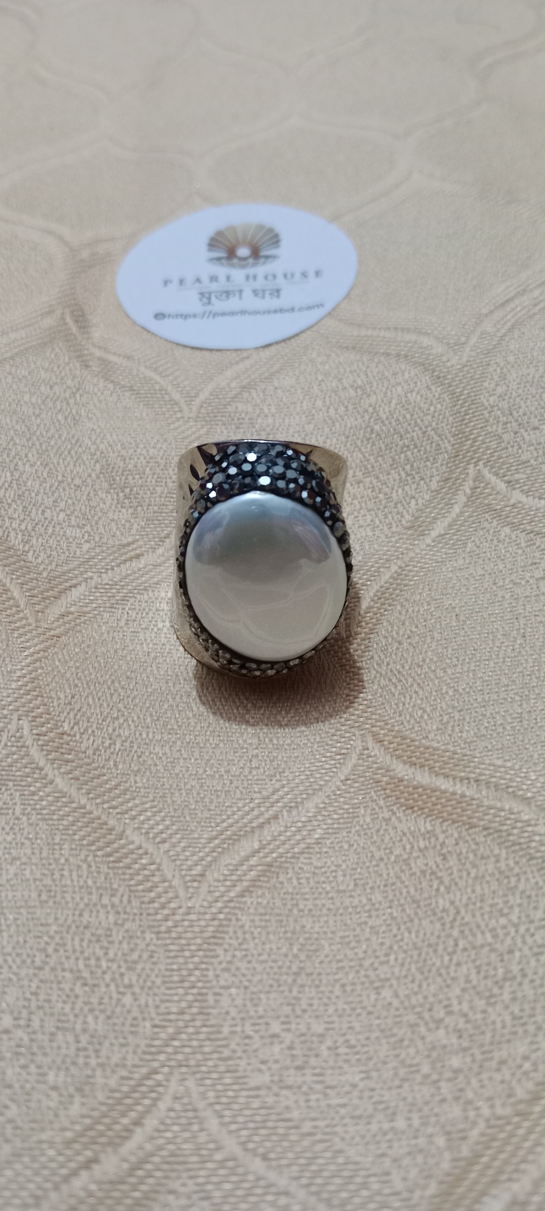 Adjustable Mother Pearl Finger Ring_img_0