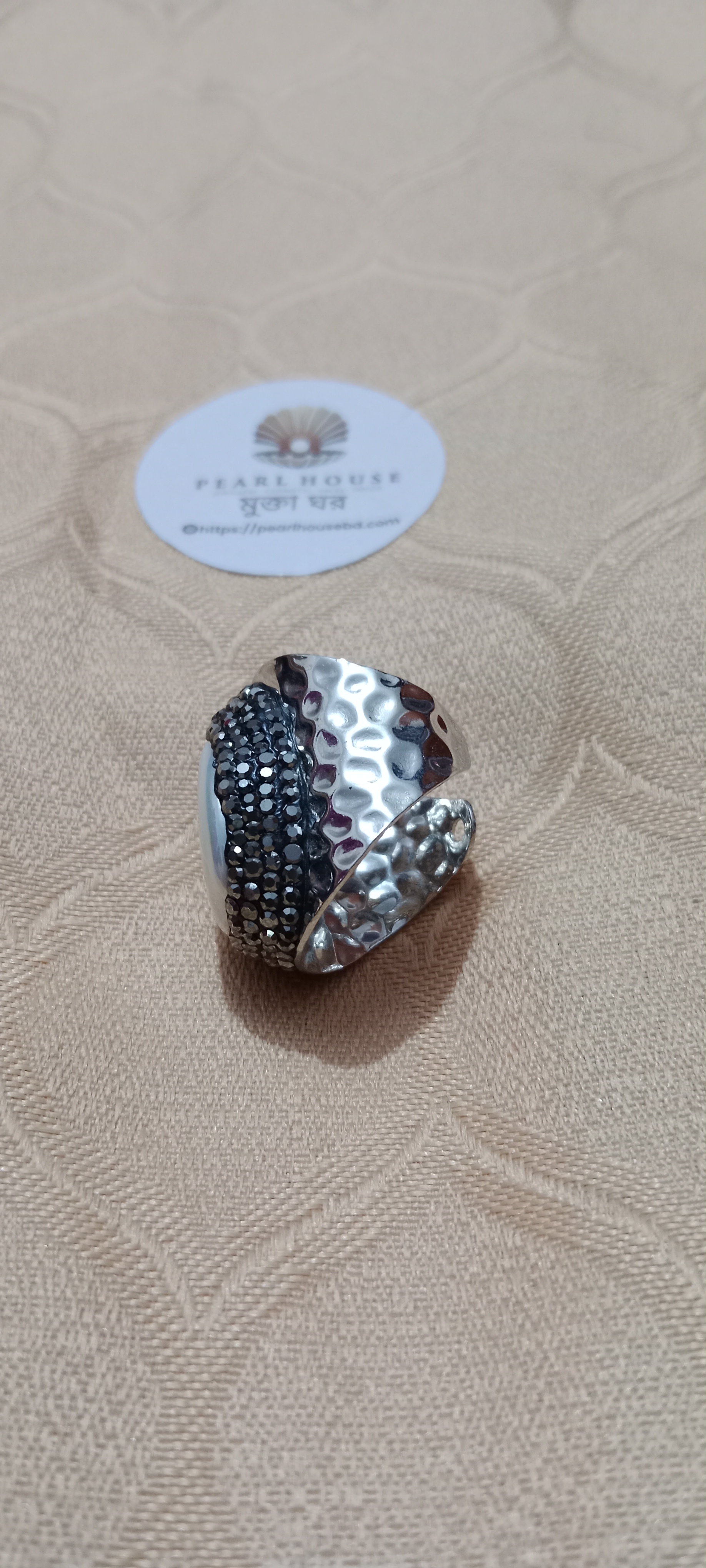 Adjustable Mother Pearl Finger Ring_img_1