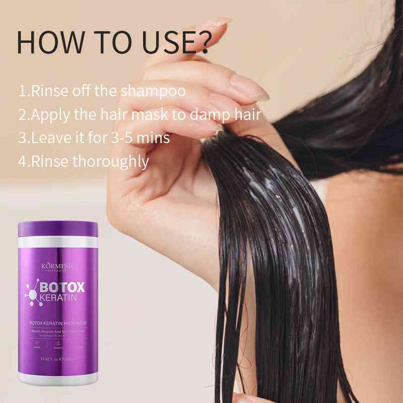 Kormesic Botox Keratin Nourish & Strengthen Hair Mask 1000ml_img_3