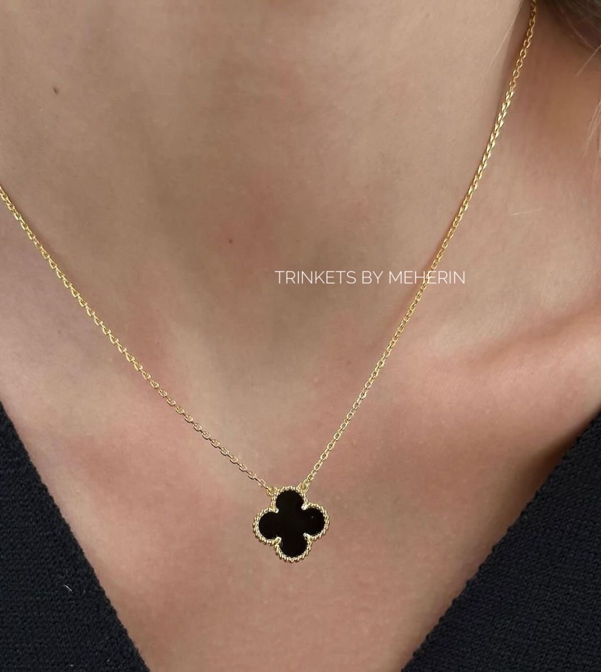 Single clo'ver neckpiece_img_1
