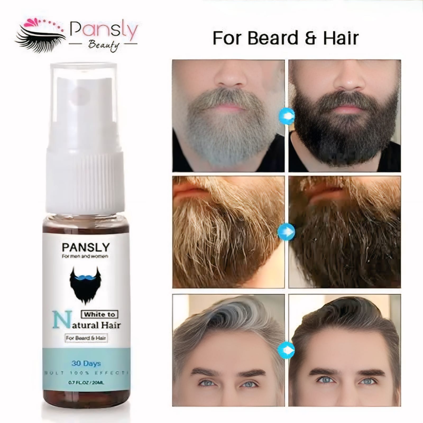 ফুল কোর্স ২ পিস স্প্রে - Pensly White To Natural Hair_img_2