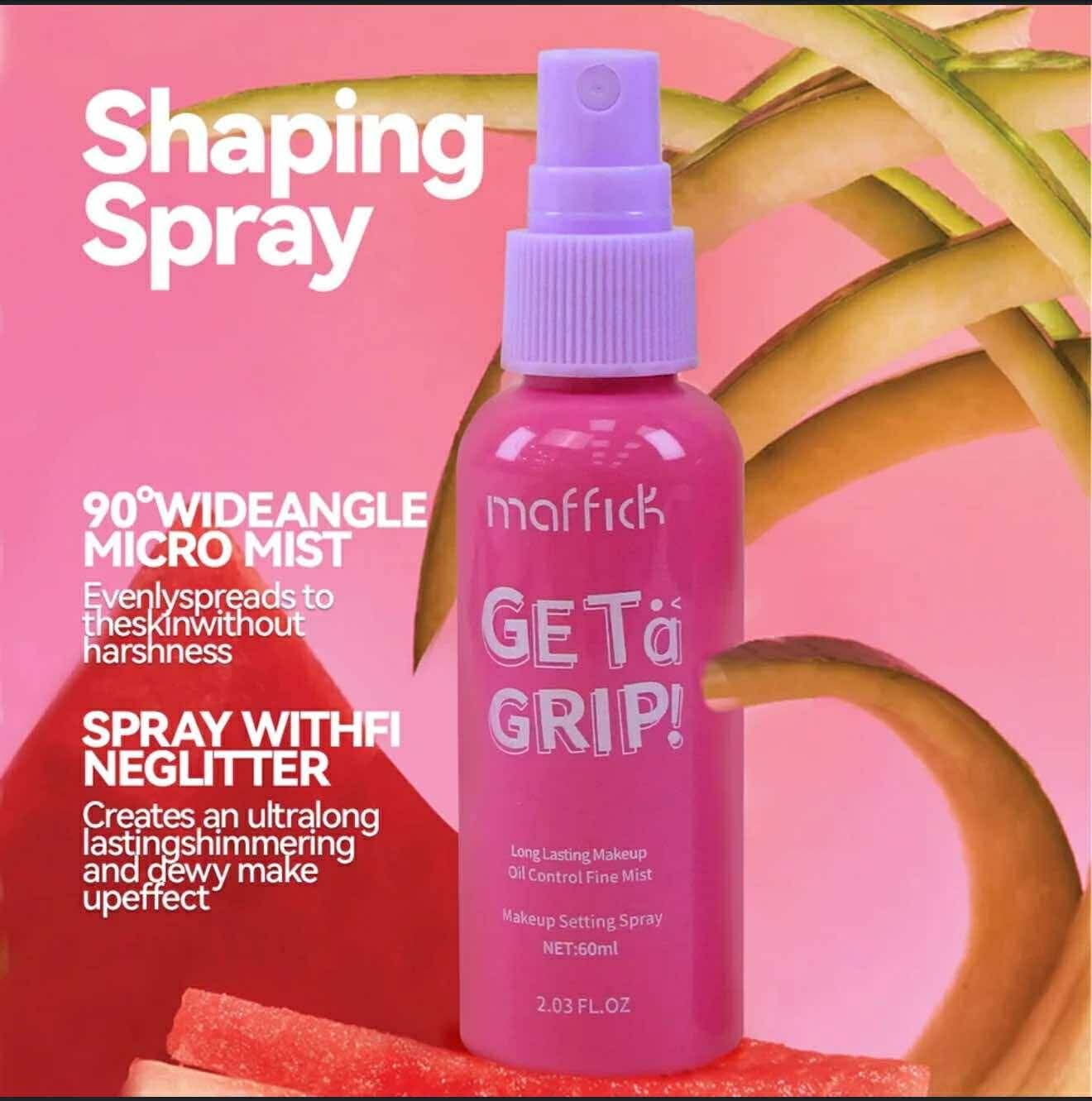 Maffick Getä Grip! Long Lasting Makeup Oil Control Fine Mist