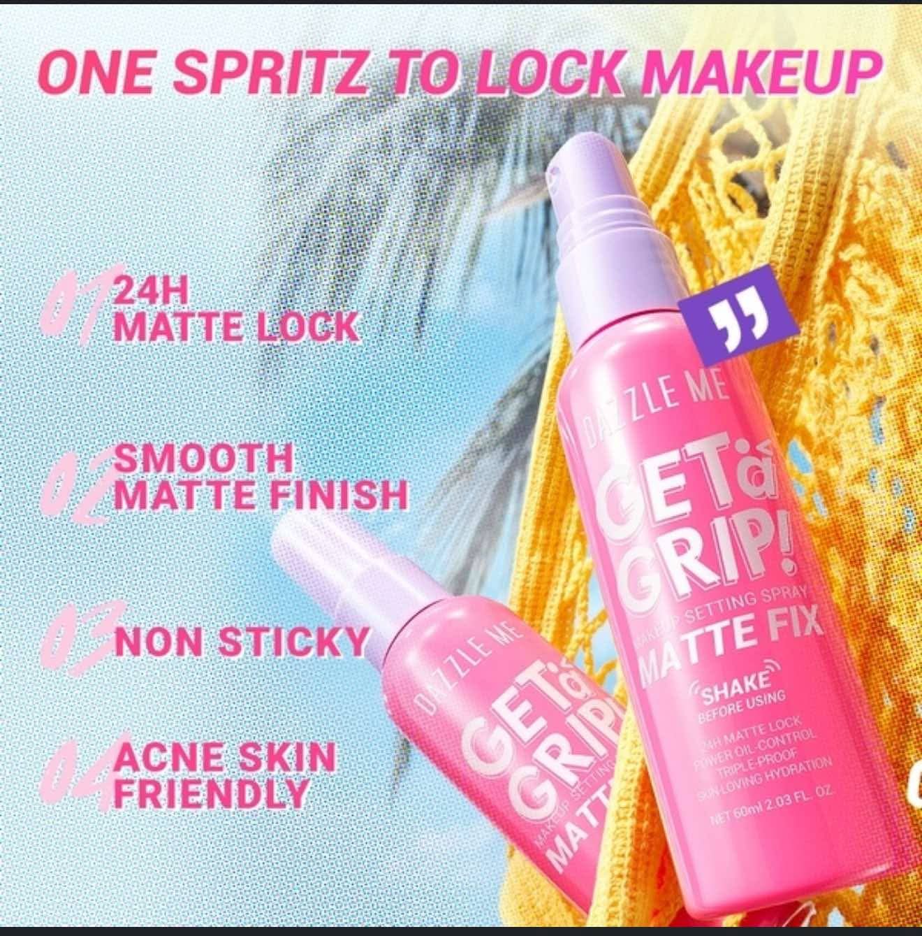 Maffick Getä Grip! Long Lasting Makeup Oil Control Fine Mist_img_1