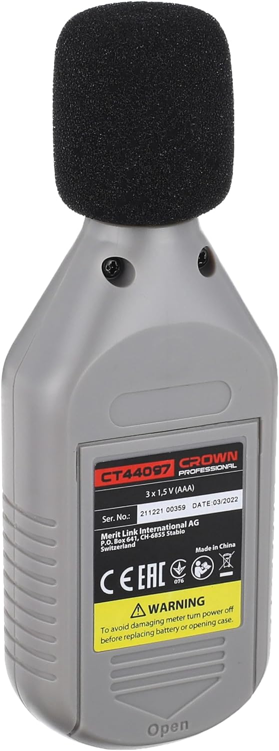 CROWN CT44097 Sound Meter, 20-130dB; CT44097_img_1