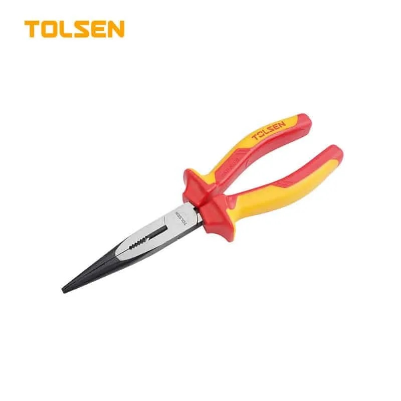 TOLSEN V38136 6" Insulated Long Nose Plier, 150mm, CrV Premium Series Model: V38136 | V16096
