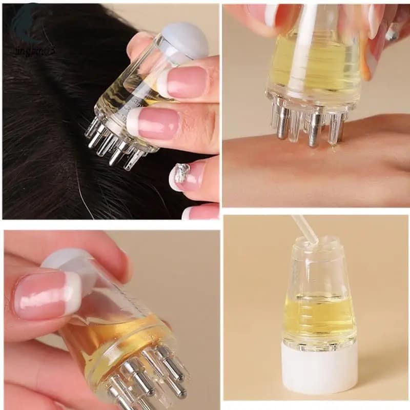 Portable Hair Oil applicator Comb