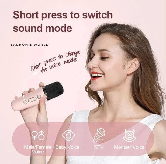 Karaoke Machine Portable Bluetooth 5.3 PA