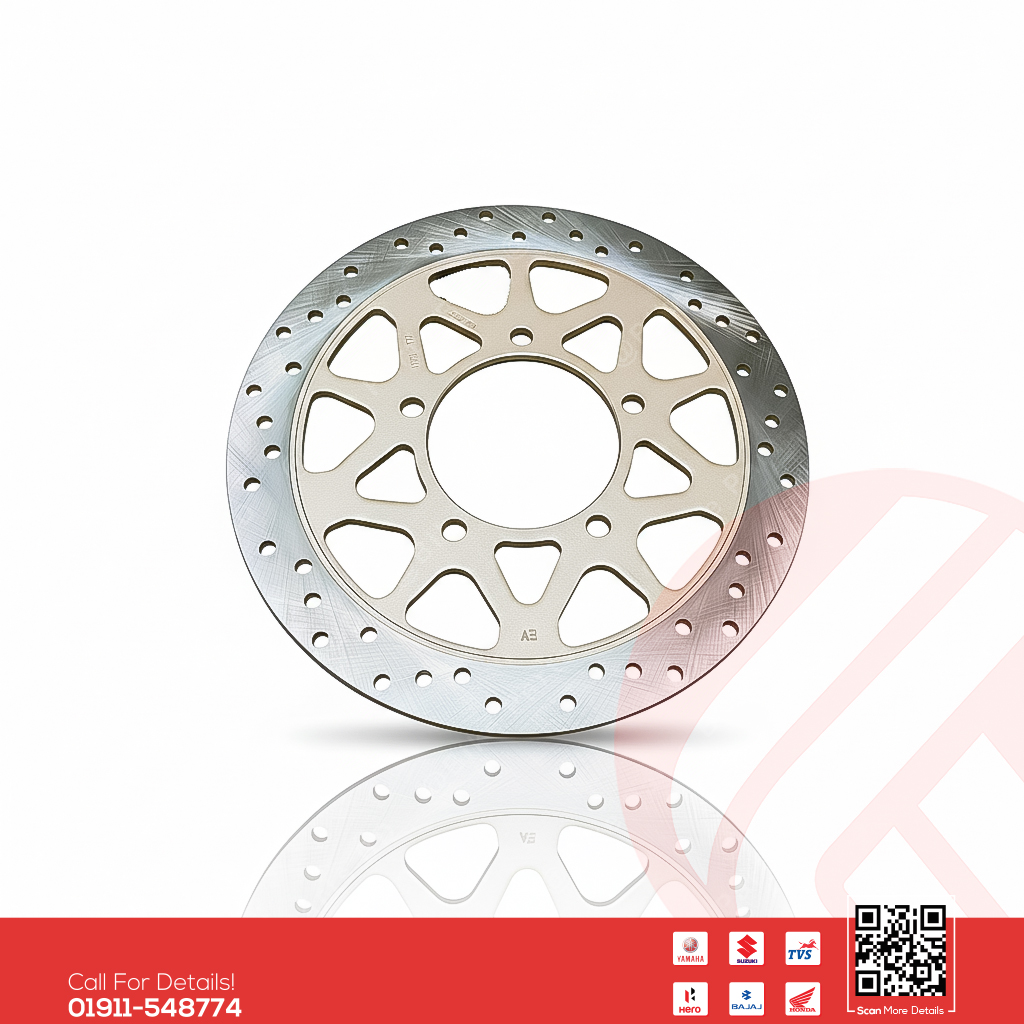 Break Disk Plate (Golden-Front) for Suzuki Gixxer , Gixxer SF (Old & New) bike.