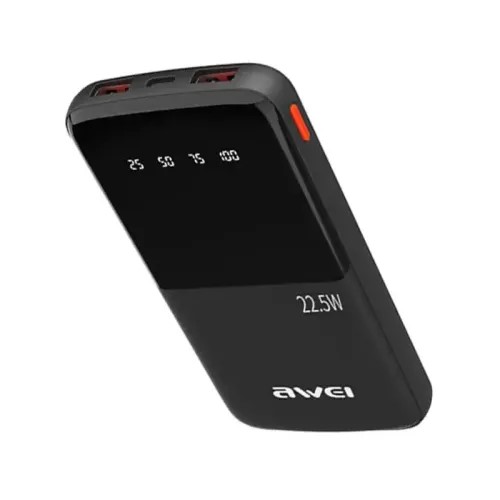 Awei P10K 10000mAh 22.5W PD Fast Charge Power Bank_img_1