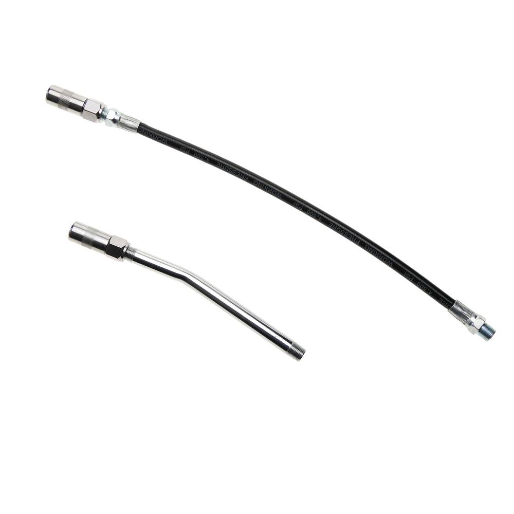 TOLSEN 65200 Grease Gun, 400cc Capacity, 8500 PSI, Hand Lever, Steel Body, Flexible & Steel Hoses, Industrial Series | Model: 65200_img_12