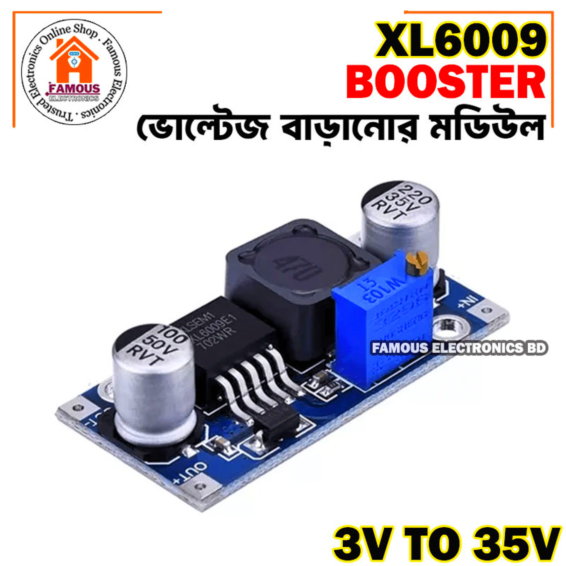XL6009 Step - Up Voltage Booster Module_img_1