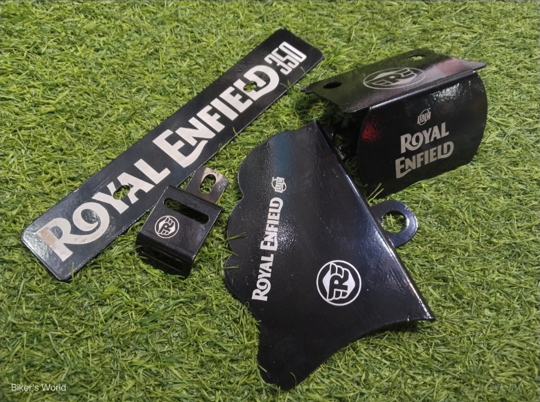 Premium Combo Pack (Caliper,Oil pot,Front Board,Master Cylinder Cover For Royal Enfield All Model_img_0