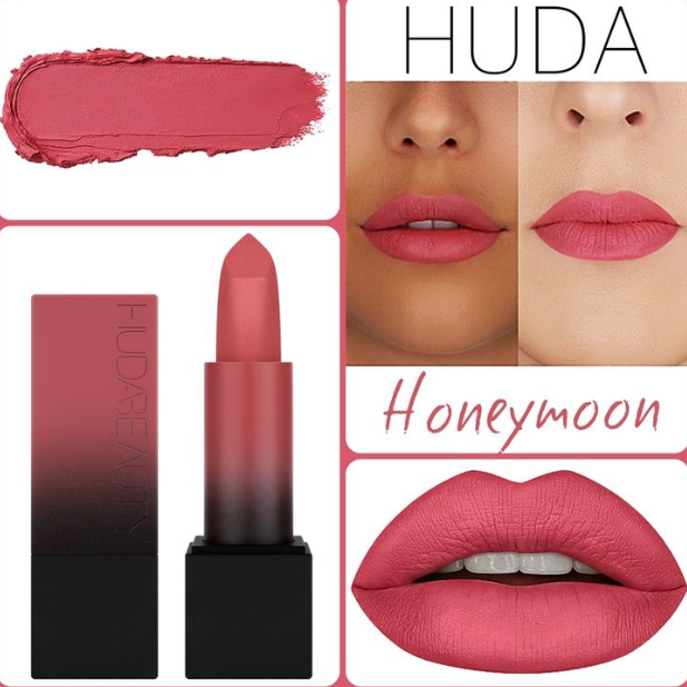 💄 Huda Beauty Power Bullet Matte Lipstick – “Honeymoon” (COS317)