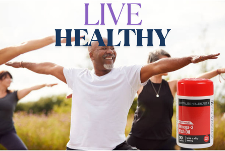 Revitalise Healthcare+ Omega 3 Fish Oil High Strength 1000mg - 90 Capsules - Made in UK_img_2