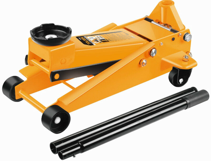TOLSEN 65464 Hydraulic Trolley Jack | 3 Ton Capacity | Dual Pump | Steel Body | Industrial | CE Approved | Model: 65464_img_1