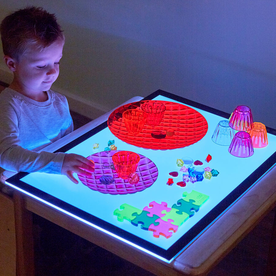Educational Sensory Activity Play Table Children Light Sensory Table for Kids (CROSS BORDER)_img_1