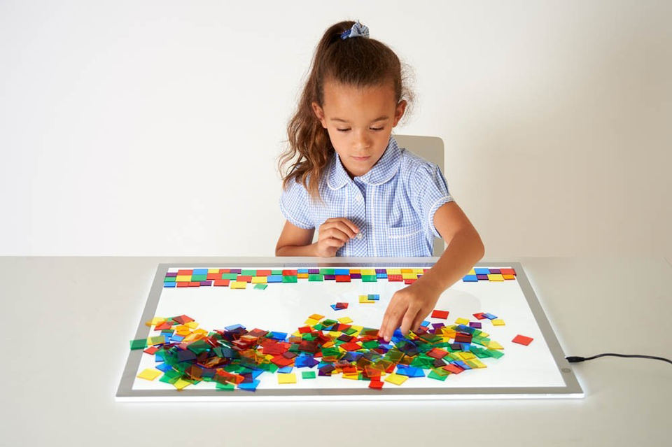 Educational Sensory Activity Play Table Children Light Sensory Table for Kids (CROSS BORDER)_img_3