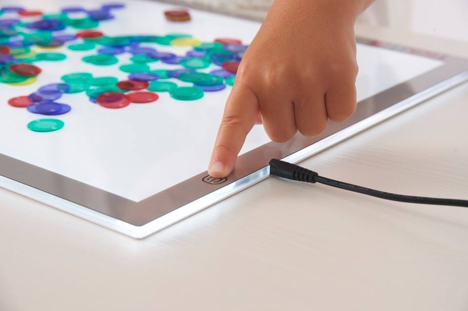 Educational Sensory Activity Play Table Children Light Sensory Table for Kids (CROSS BORDER)_img_4