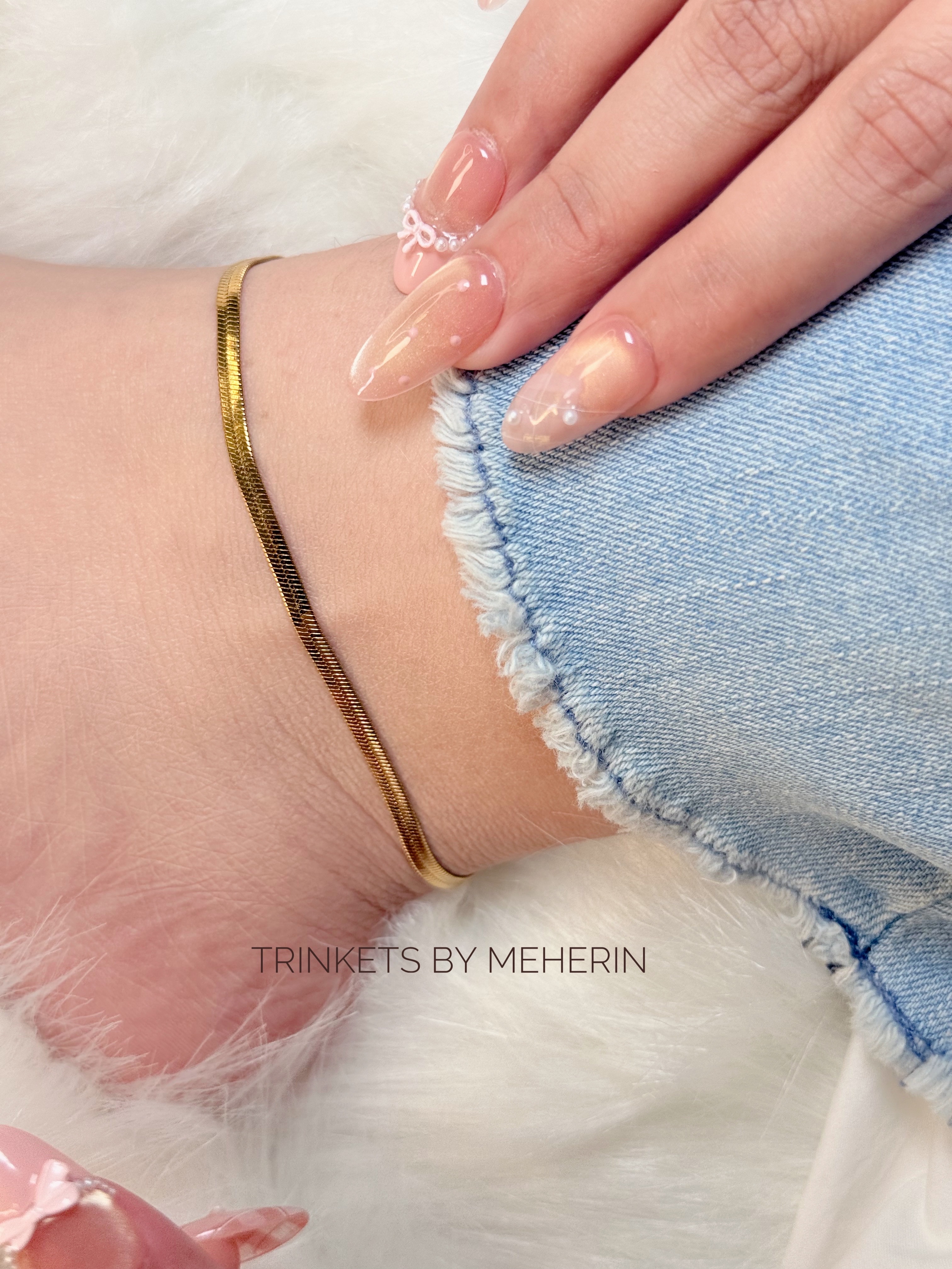 BESTSELLER ✨ Snakebone thick anklet_img_6