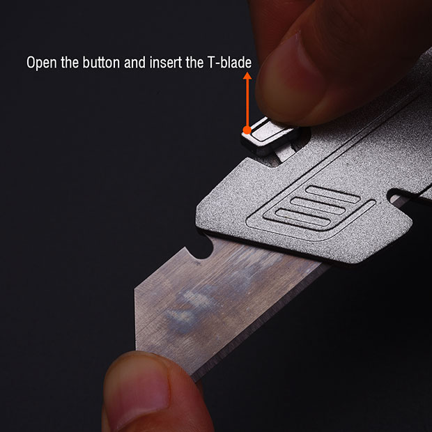 HARDEN 570332 Folding Anti Cutter 165mm with 5Pcs Refill, Multi Hand Cutting Tool Box, Cutter Knife Cutter; Model: 570332_img_5
