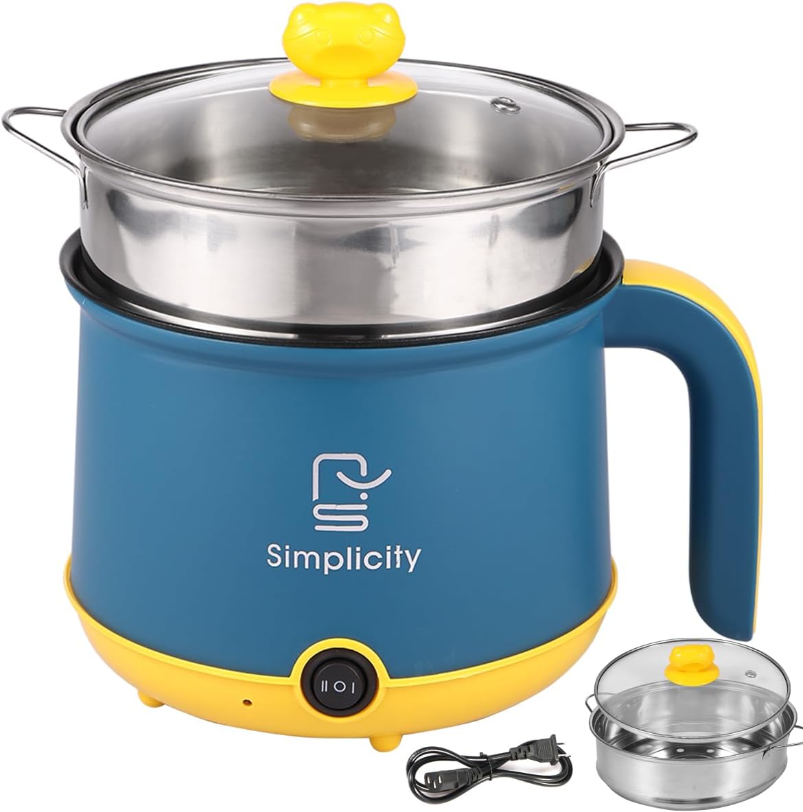 Mini Electric Hot Pot 1.8L – Portable Non-Stick Cooker_img_1