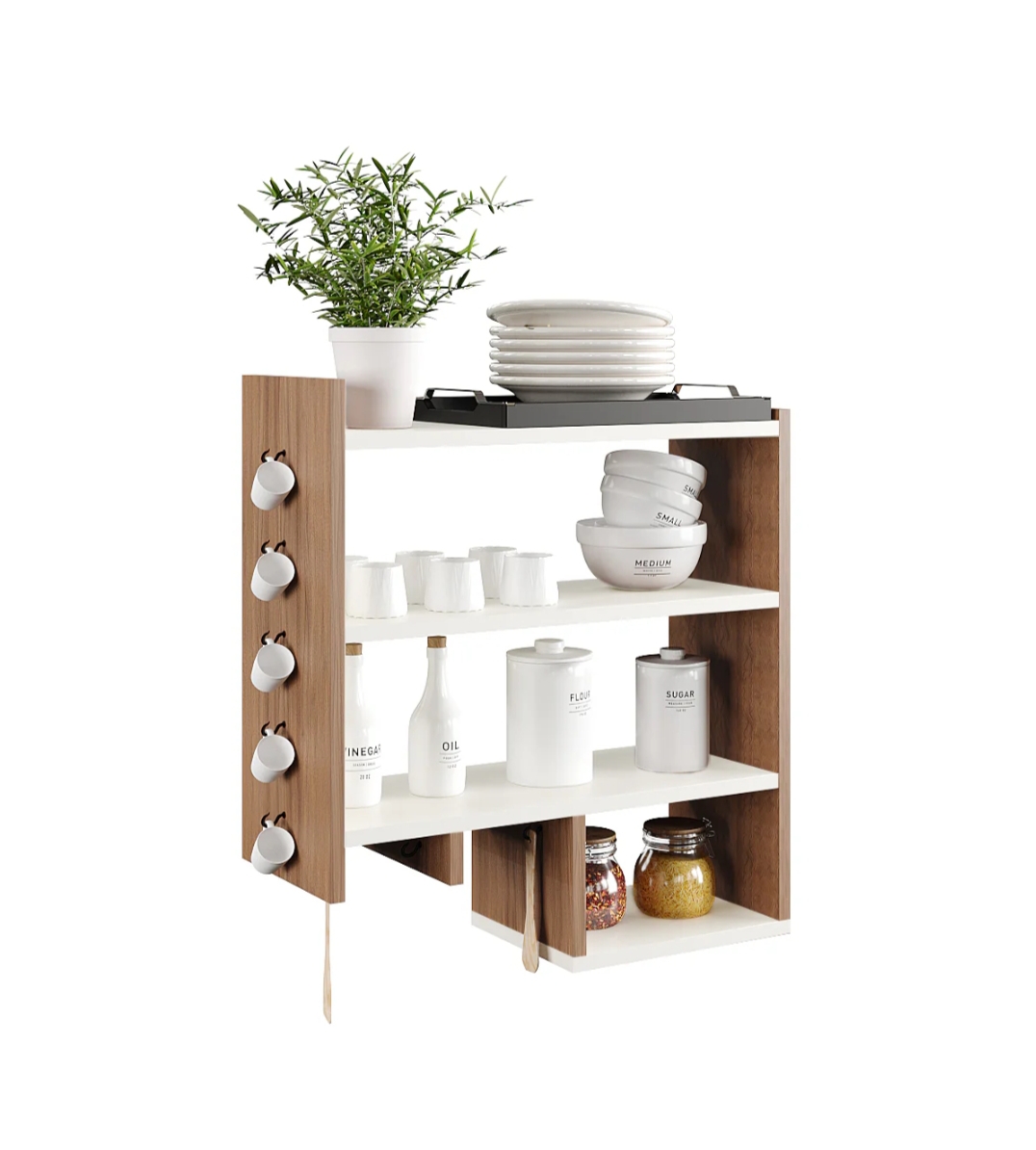 Wall mount Kitchen Shelf 208