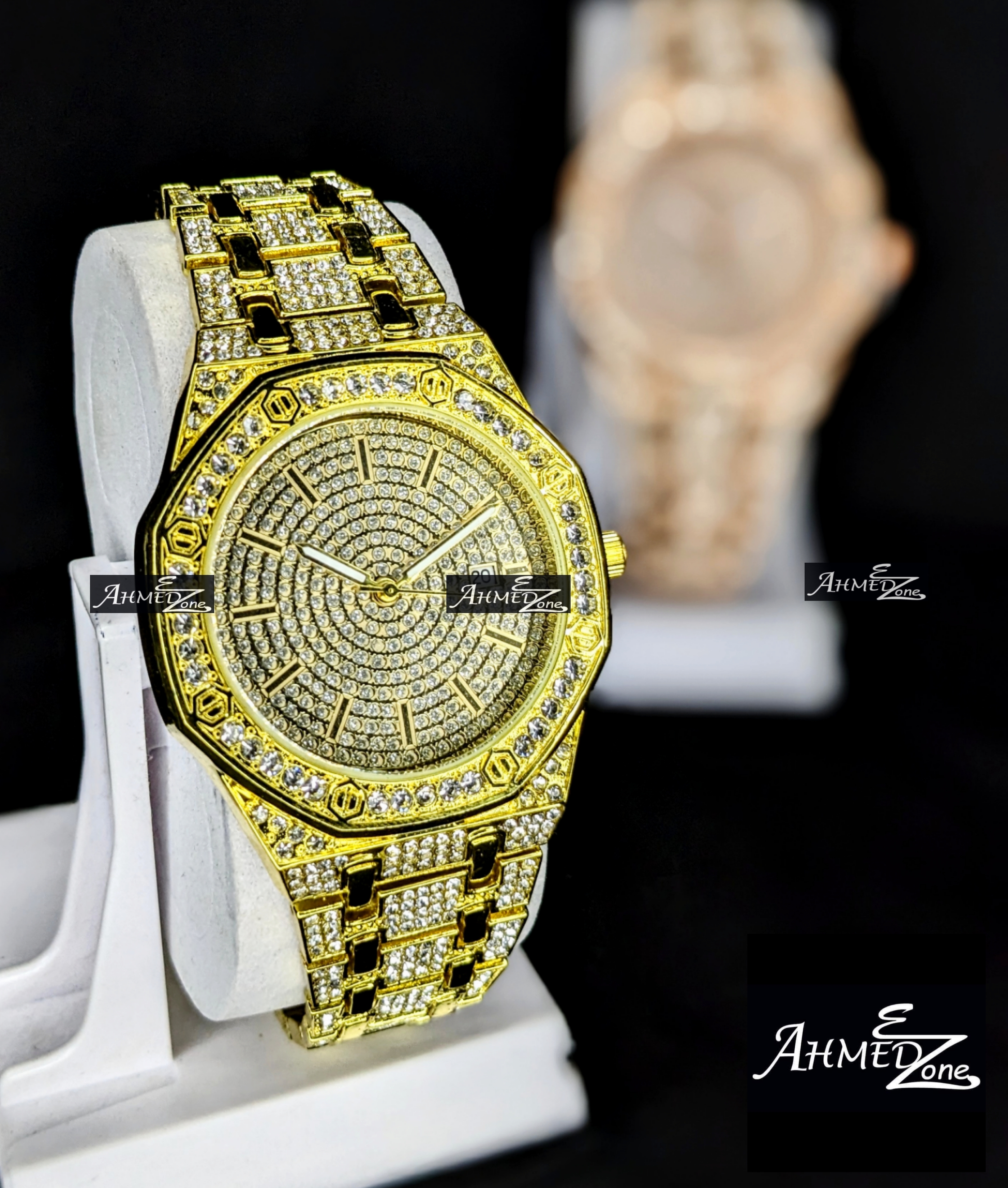 Starry Hip Hop Full Iced Watch