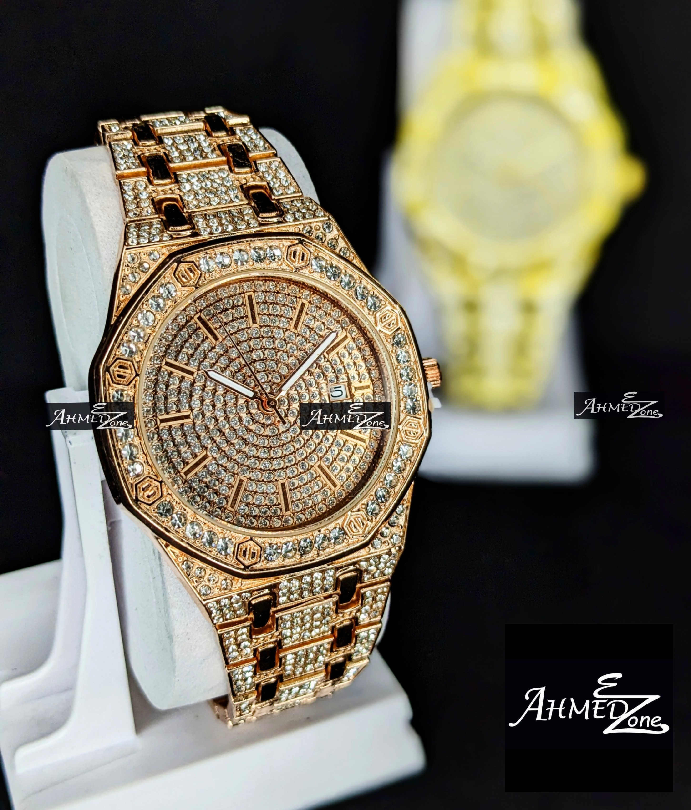 Starry Hip Hop Full Iced Watch