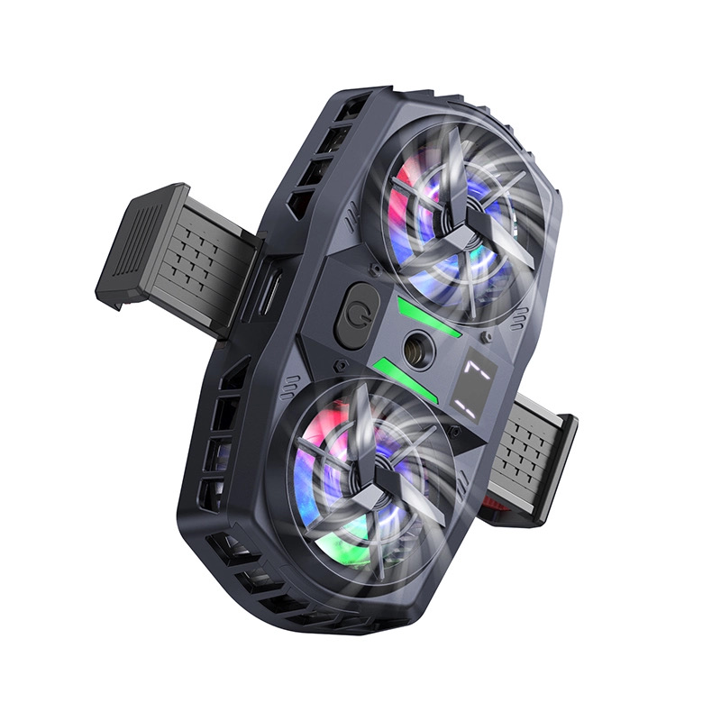Hoco GM36 15w Mobile Phone Cooler Dual Fan_img_2
