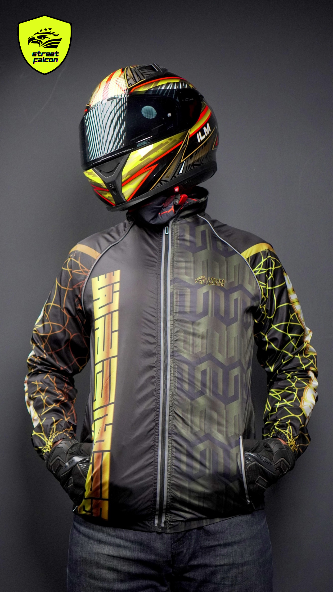 STREET FALCON WINDBREAKER -ARABIC THEME