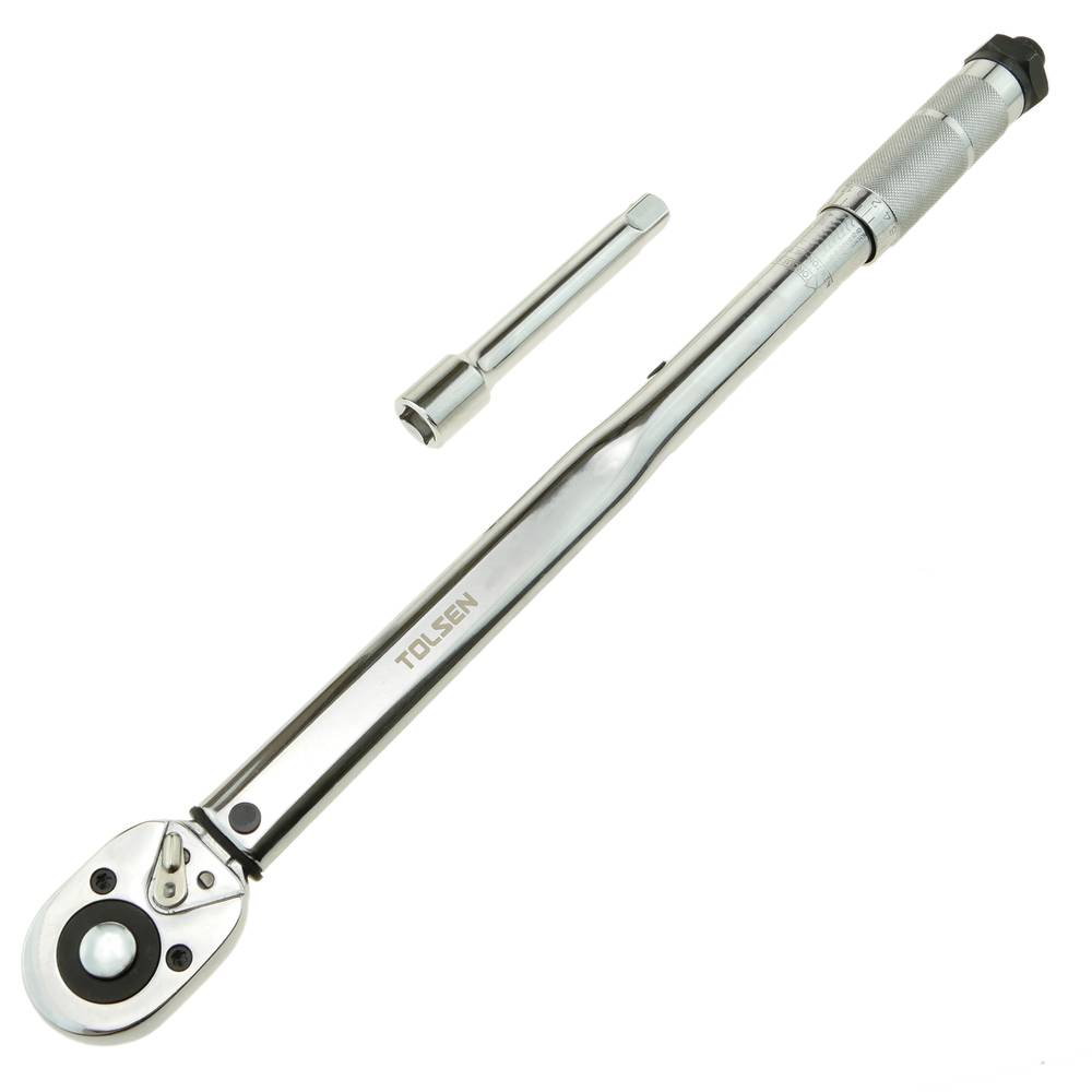 TOLSEN 16010 Automatic Torque Wrench Set | 1/2" Drive | 40-210Nm | ±4% Accuracy | GS Approved | Includes Extension Bar | Model: 16010_img_3