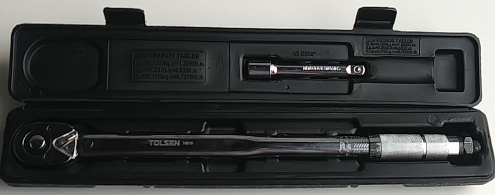 TOLSEN 16010 Automatic Torque Wrench Set | 1/2" Drive | 40-210Nm | ±4% Accuracy | GS Approved | Includes Extension Bar | Model: 16010_img_9