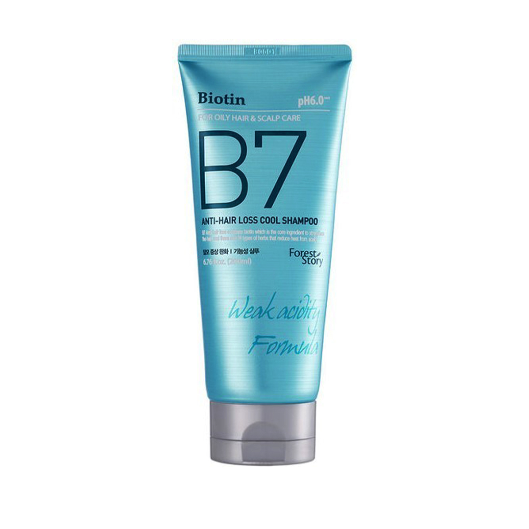 Welcos B7 Anti-Hair Loss Cool Shampoo - 200ml