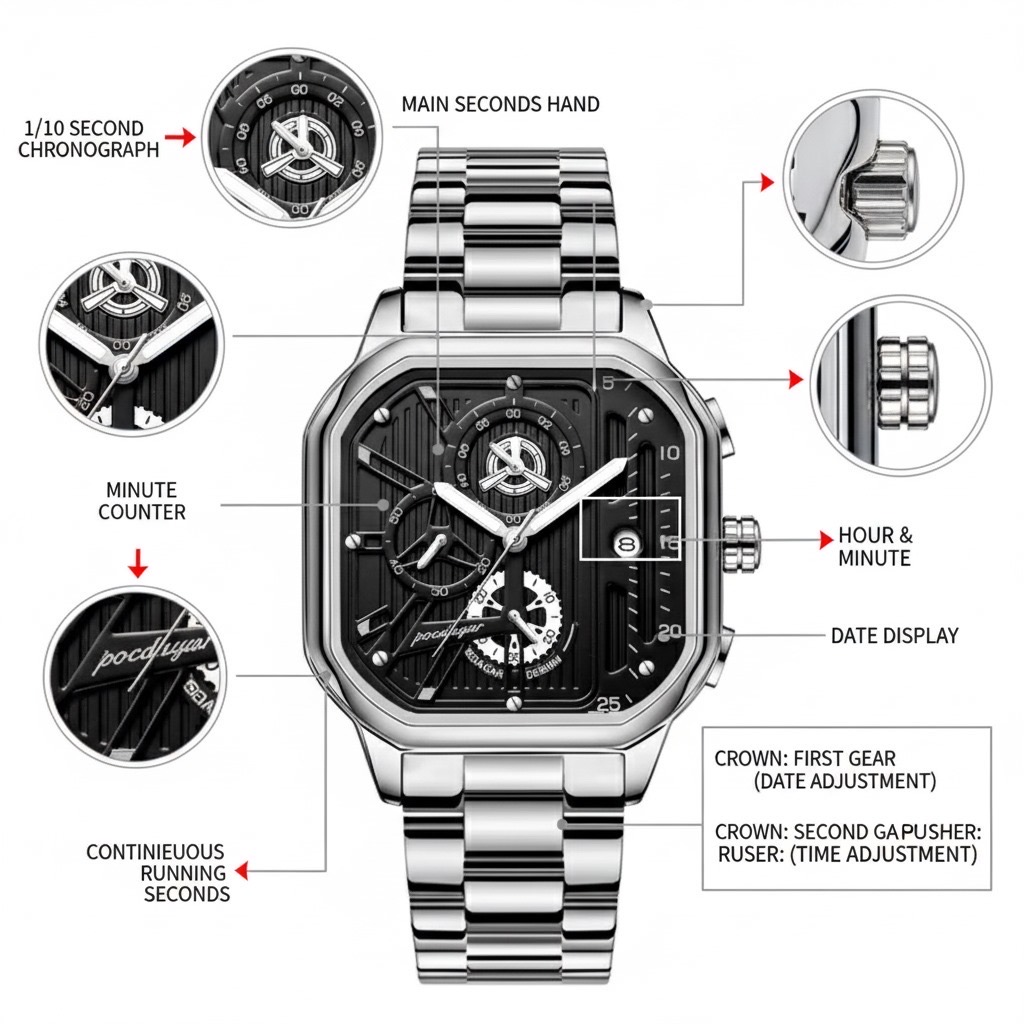 Poedagar Men's Watch_img_1