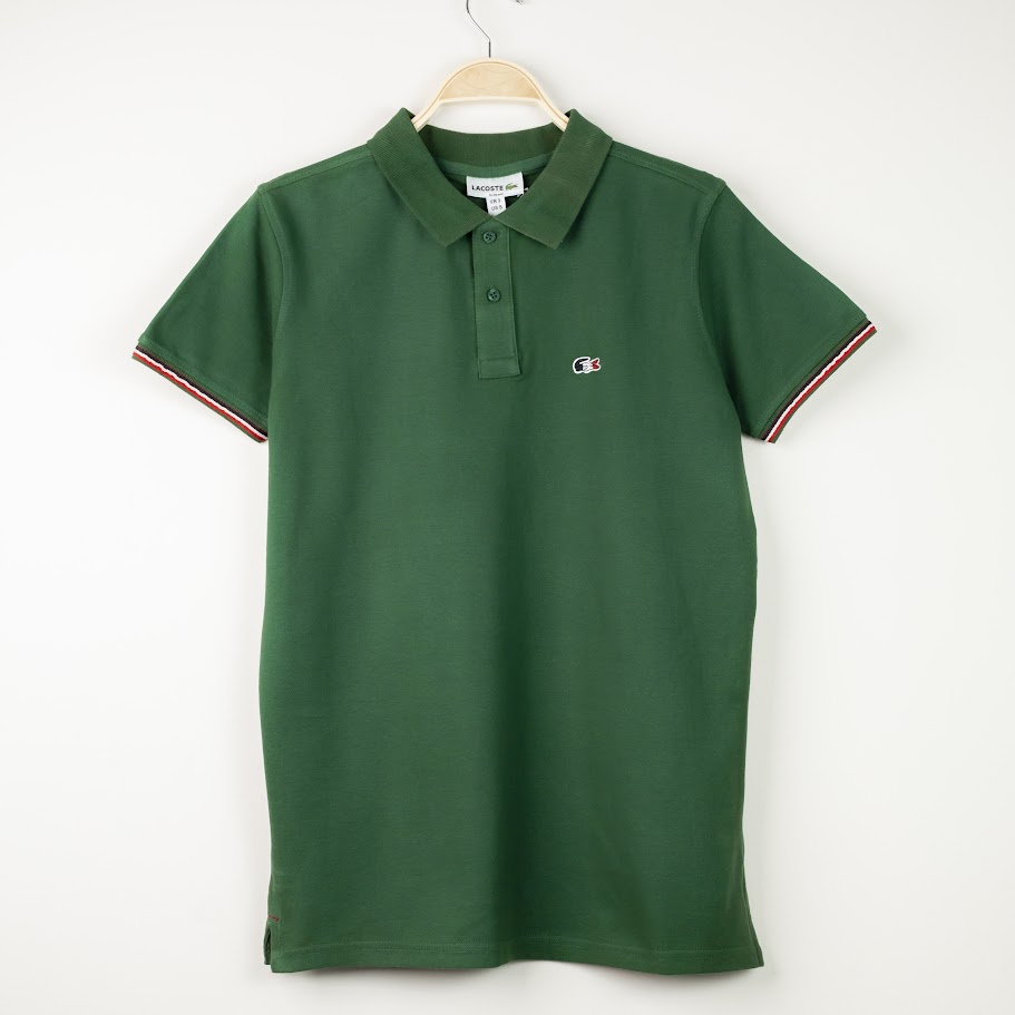 L1 100% Combed Cotton Polo Green_img_0