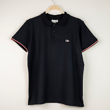 L1 100% Combed Cotton Polo Black_img_0