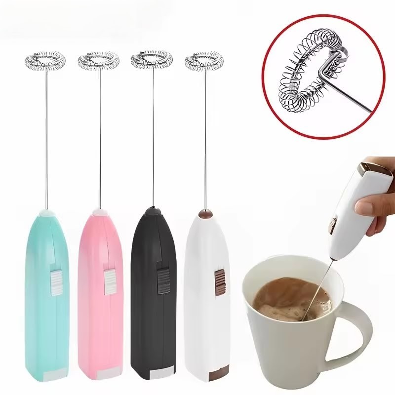 Mini Portable Hand Blender For Lassi. Milk. Coffee. Mixer
