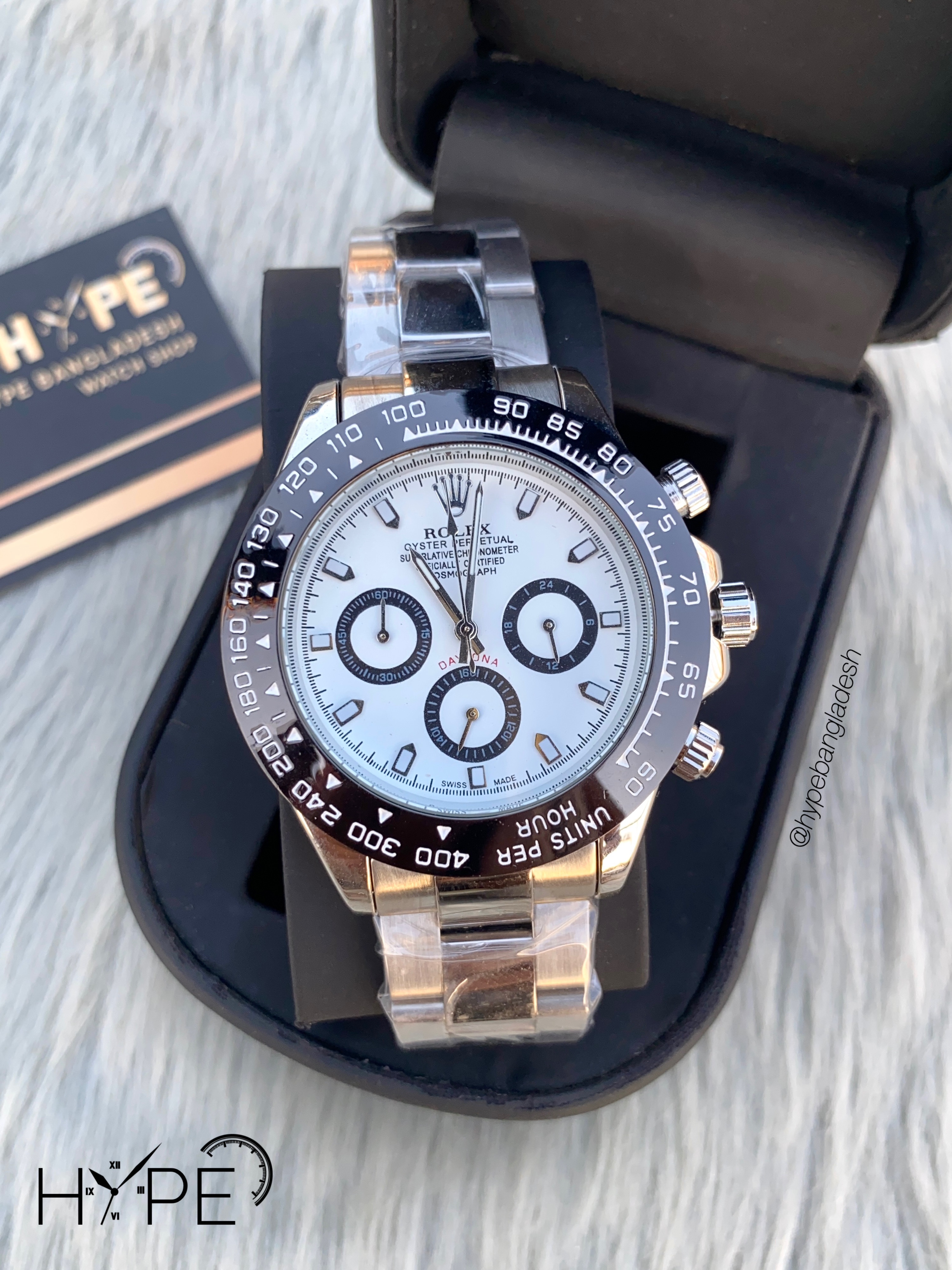 R0LEX Daytona chronograph (White Dial)