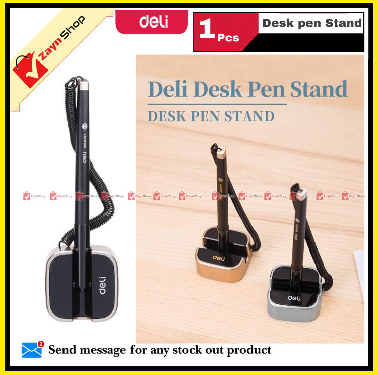 deli Desk Gel pen stand 0.5mm Black Ink 1pcs_img_0