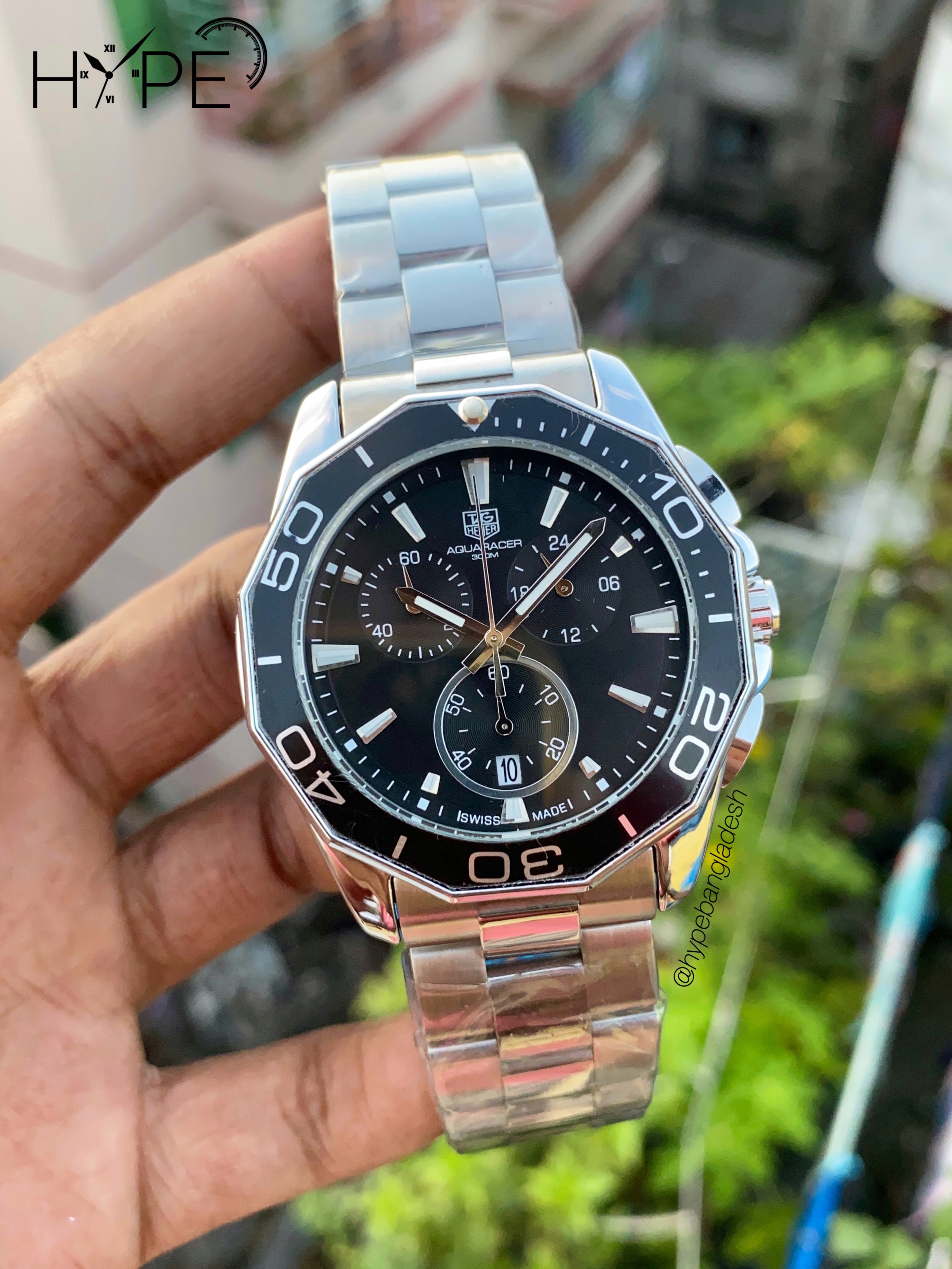 T A G. aquaracer chronograph