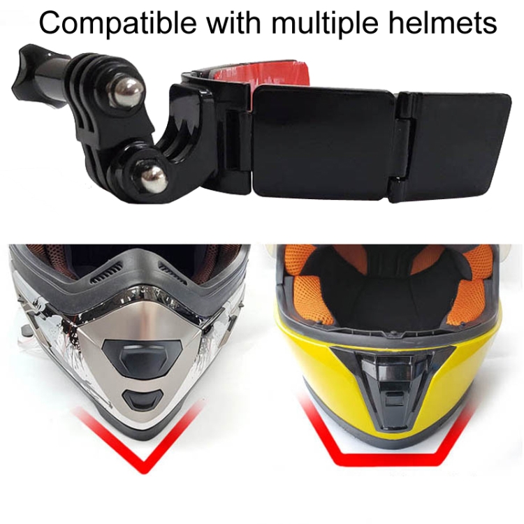 Face Helmet TUYU Chin Mount Holder for GoPro Hero 9 8 7 5Yi 4K Insta360 Camera Strap Flodable Front Chin Mount Accessories_img_0