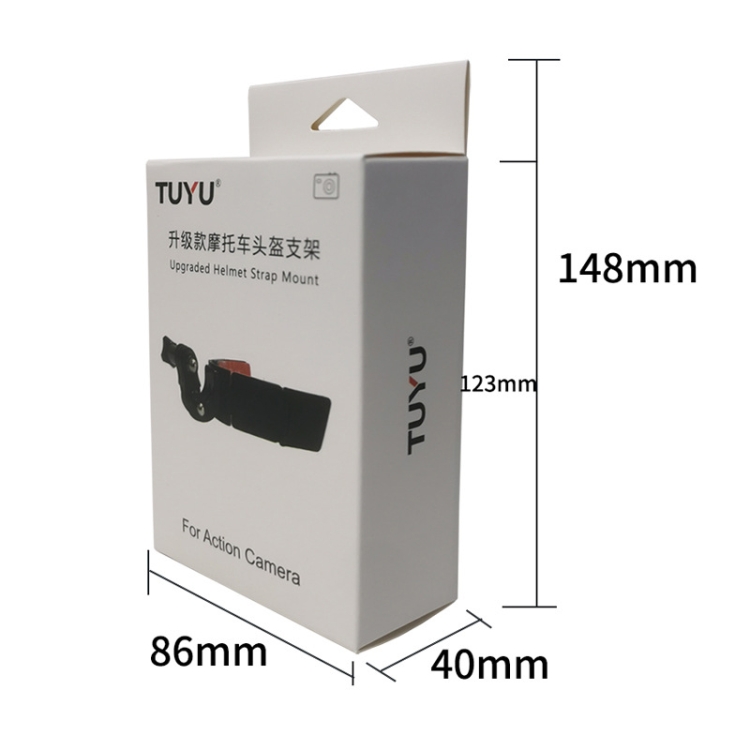 Face Helmet TUYU Chin Mount Holder for GoPro Hero 9 8 7 5Yi 4K Insta360 Camera Strap Flodable Front Chin Mount Accessories_img_2