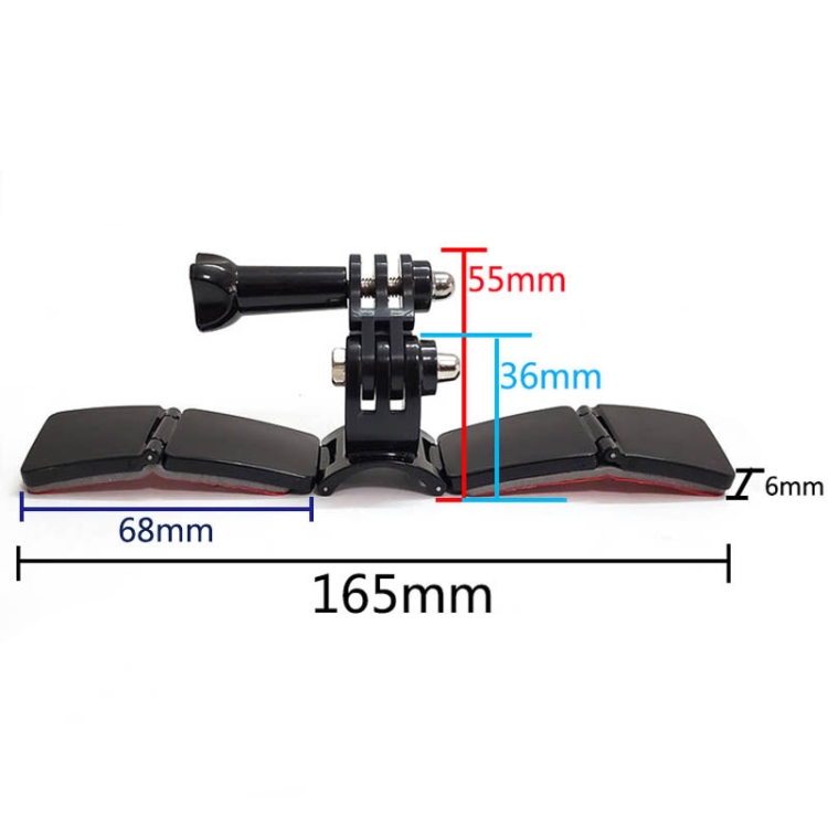 Face Helmet TUYU Chin Mount Holder for GoPro Hero 9 8 7 5Yi 4K Insta360 Camera Strap Flodable Front Chin Mount Accessories_img_5