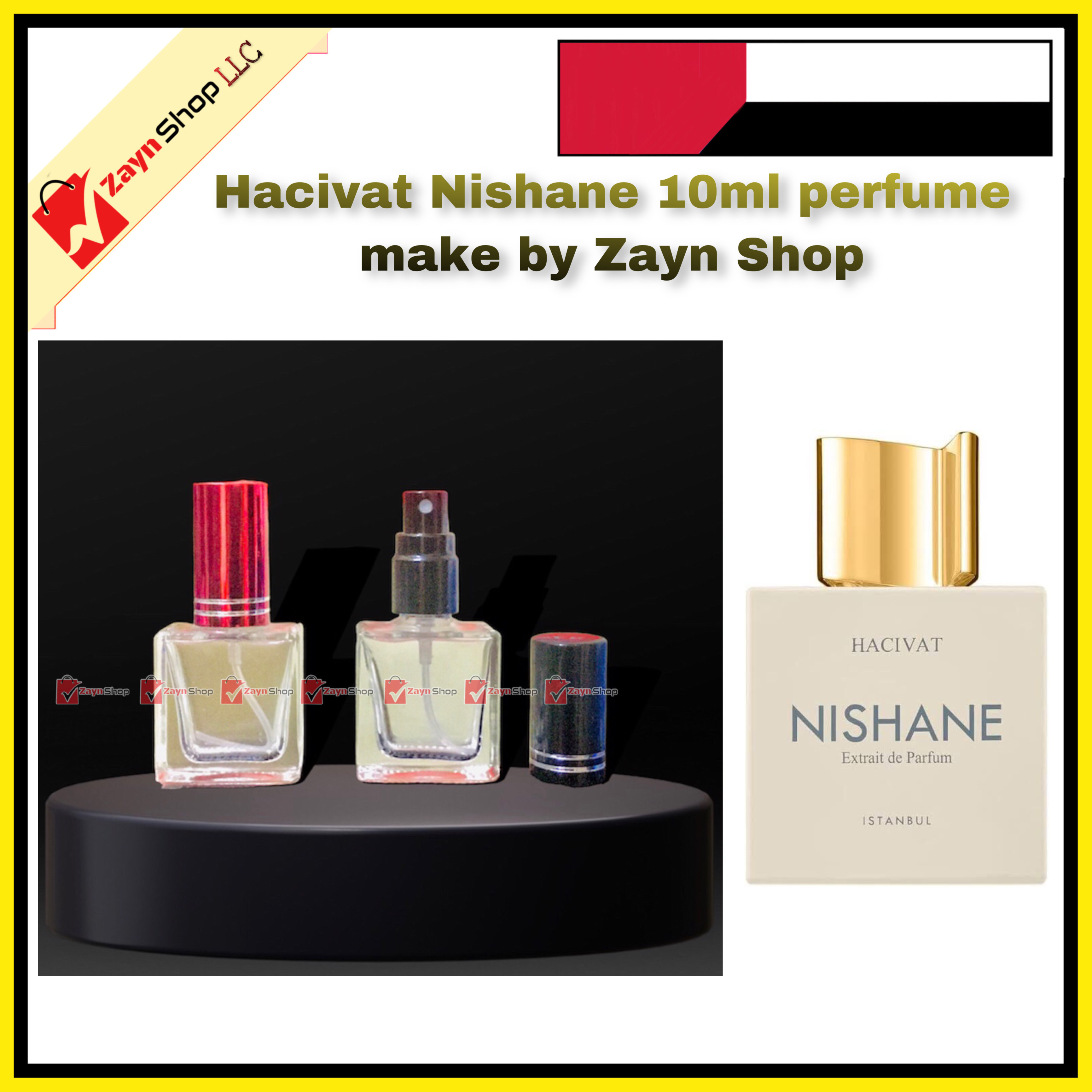 Nishane Hacivat Parfume Longasting 10ml Decant for Men & Women making with Raw perfume Oil by Zayn_img_1