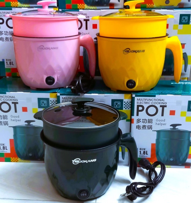 Electric Mini Rice Cooker – Double Layer Non-Stick Cooking Pot for 2-3 Persons, Compact & Energy-Efficient_img_2