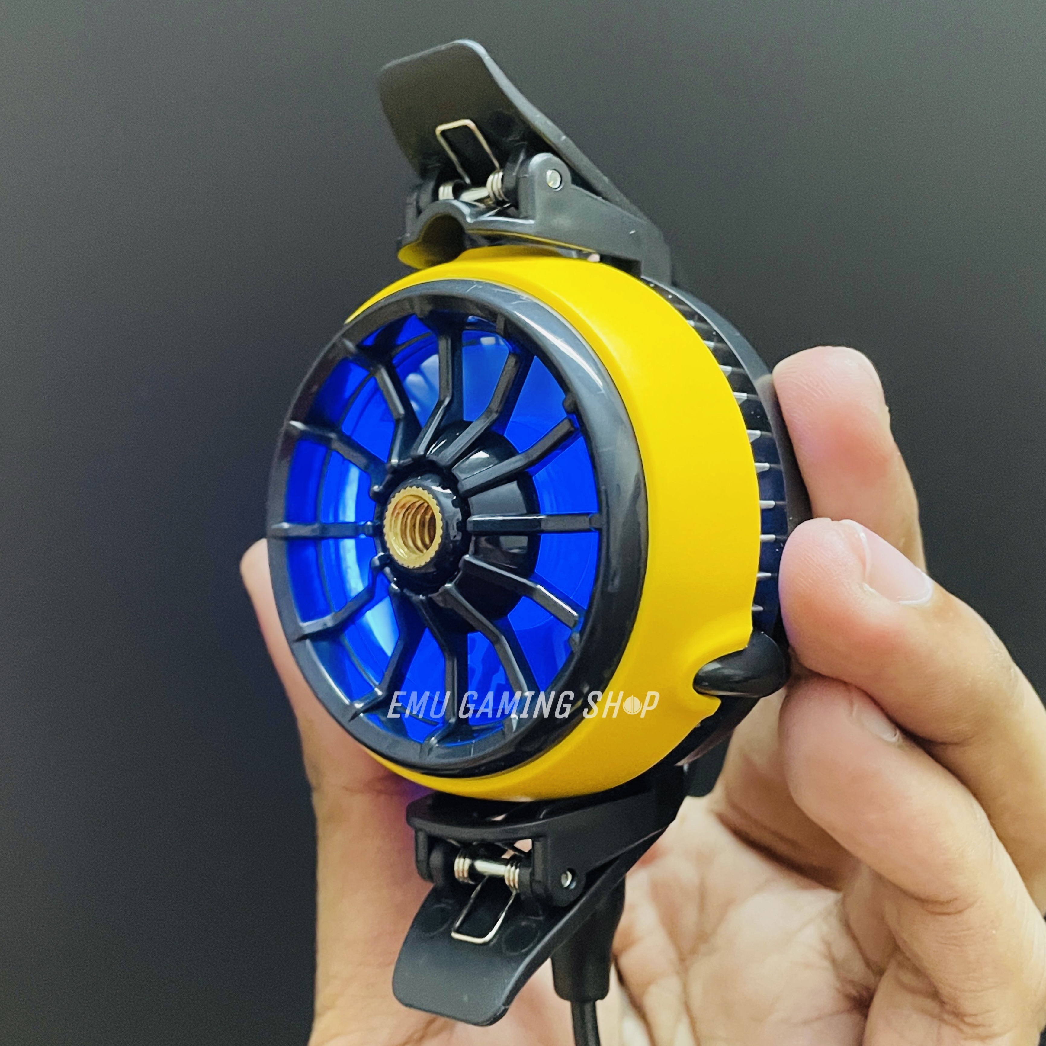 Memo DLA6 Yellow Monster 7.5w Mobile Phone Cooler Fan_img_3