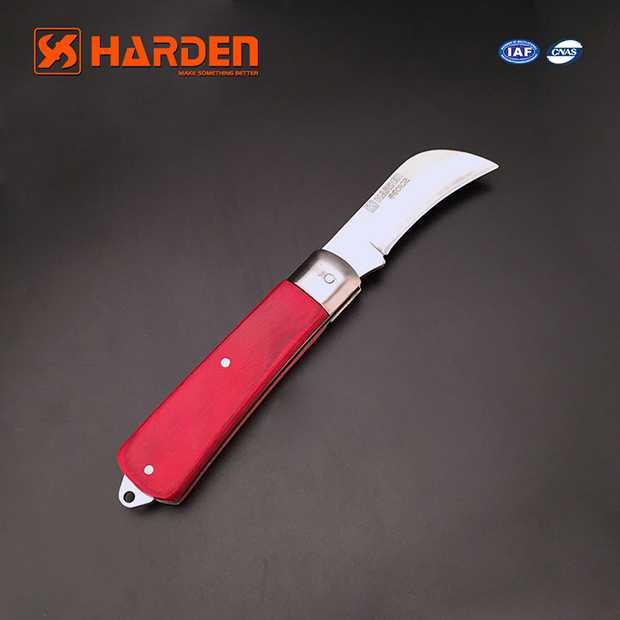HARDEN 660102 Curved Stainless Knife 195mm, Utility Knife, Electrician's Knife; 660102_img_6
