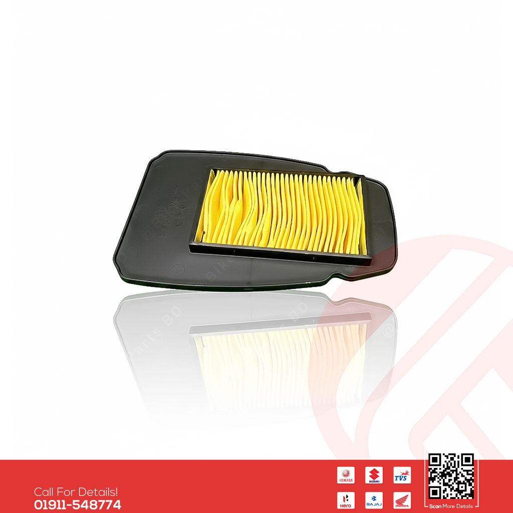 Air filter for Yamaha R15 V3, R15 V4, R15M, MT15 V1, MT15 V2 bike.